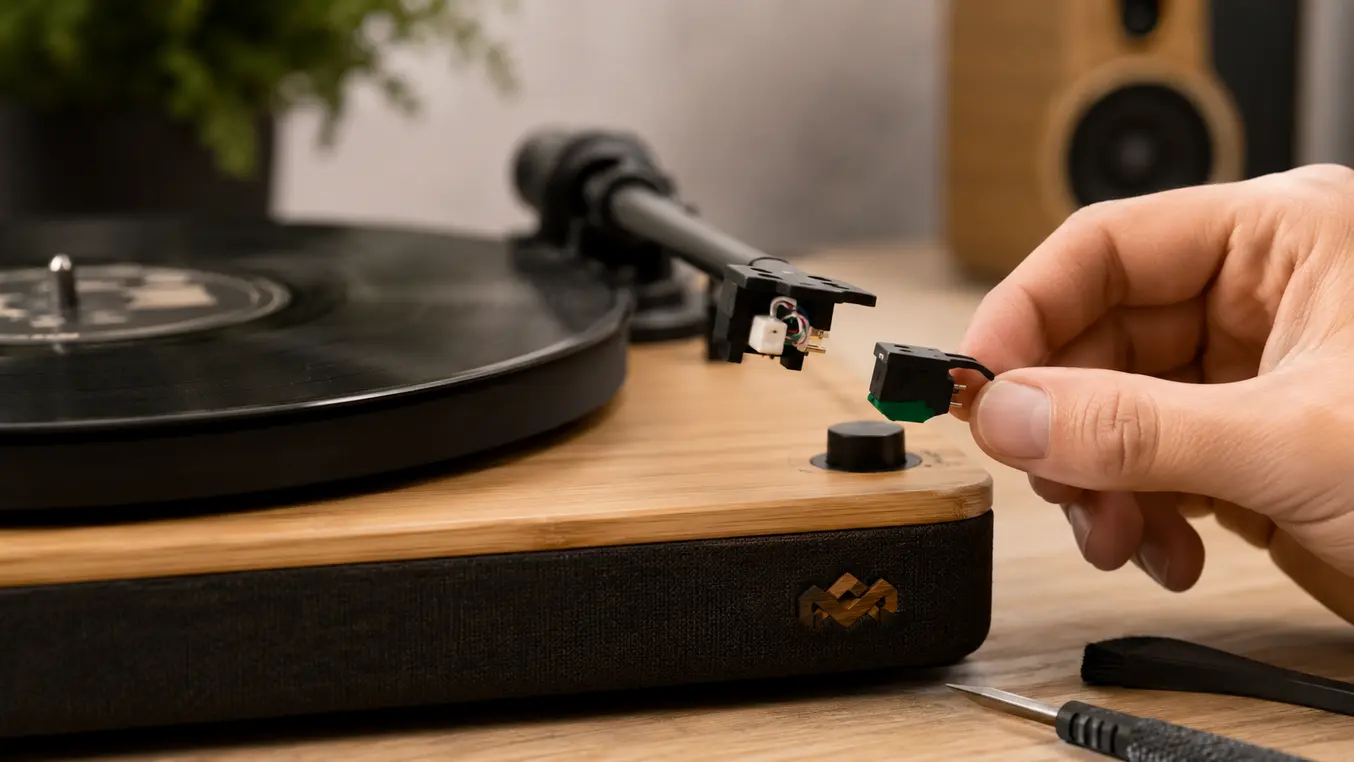 House Of Marley Plattenspieler Nadel ersetzen