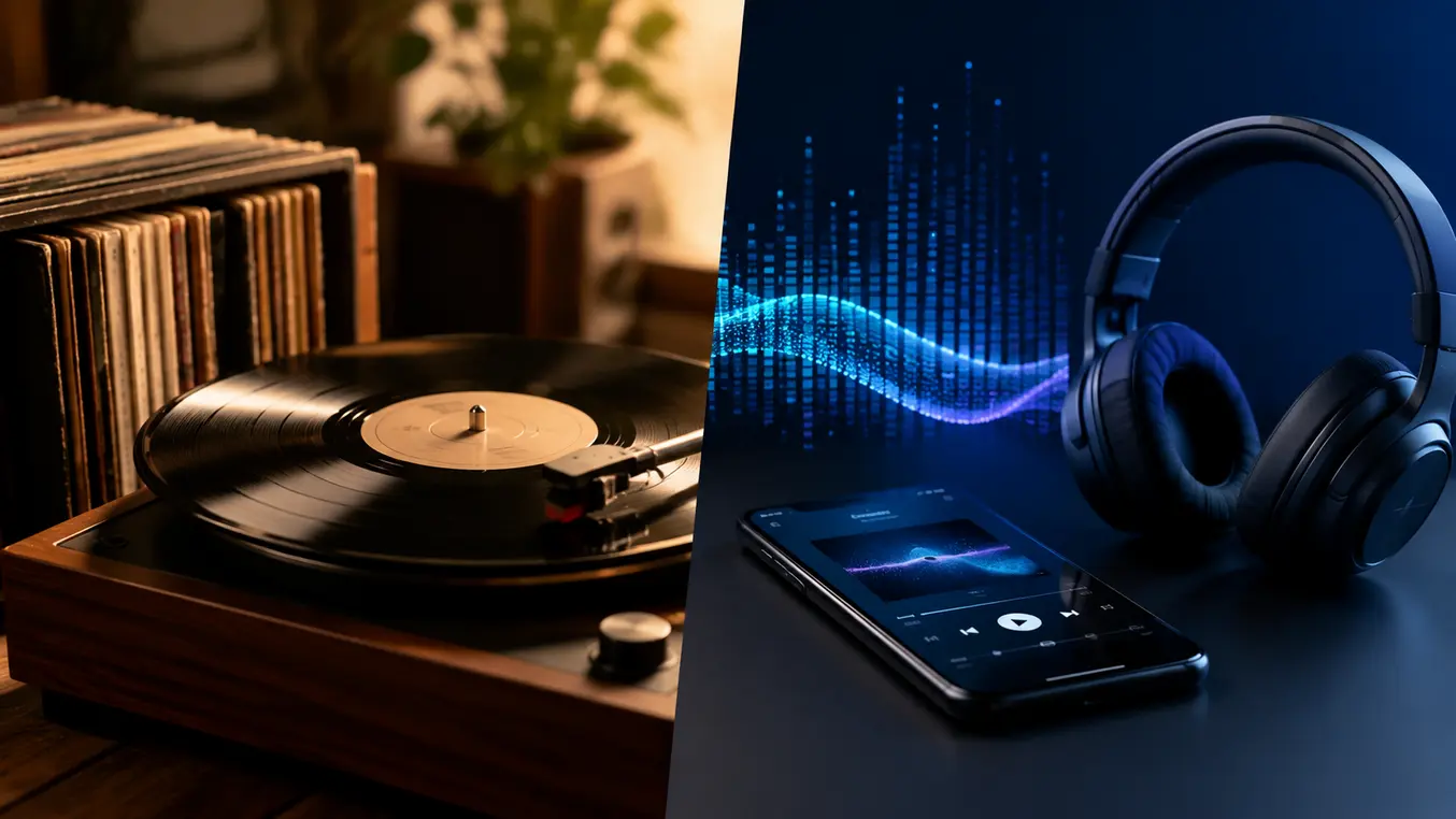 LP vs Digitale Musik