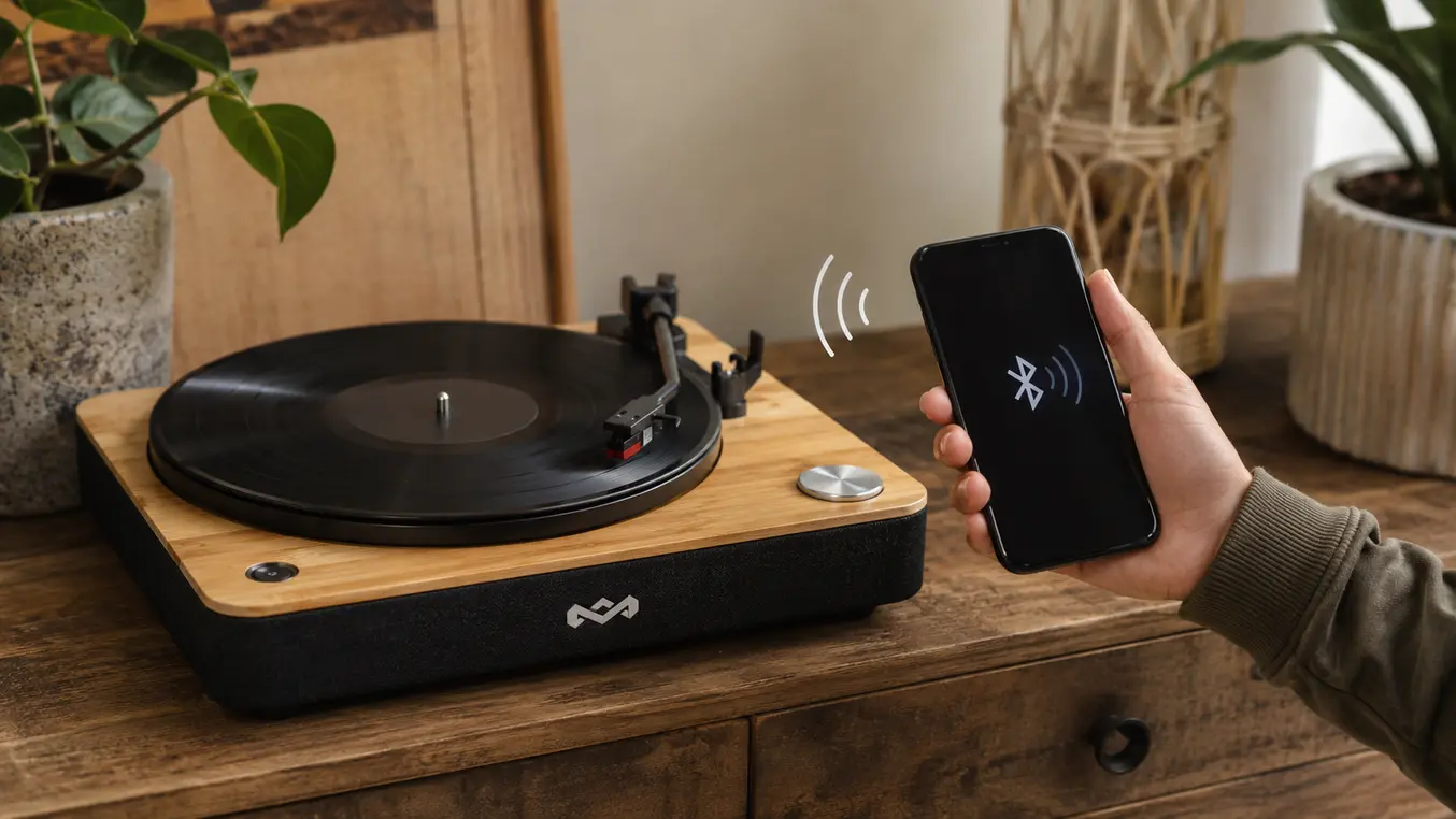 Marley Plattenspieler Bluetooth koppeln