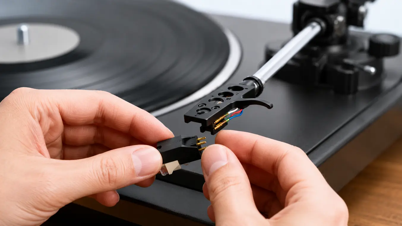 Sony Plattenspieler Nadel ersetzen