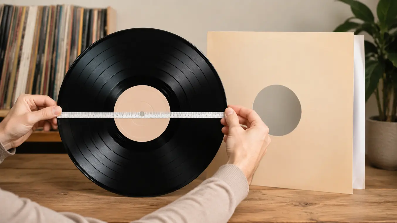Wie groß ist eine LP?